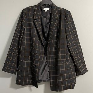 Plaid Blazer